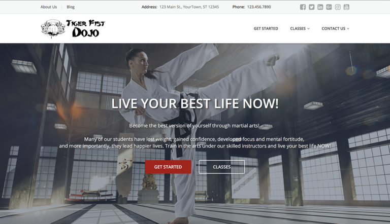 Martial Arts Websites