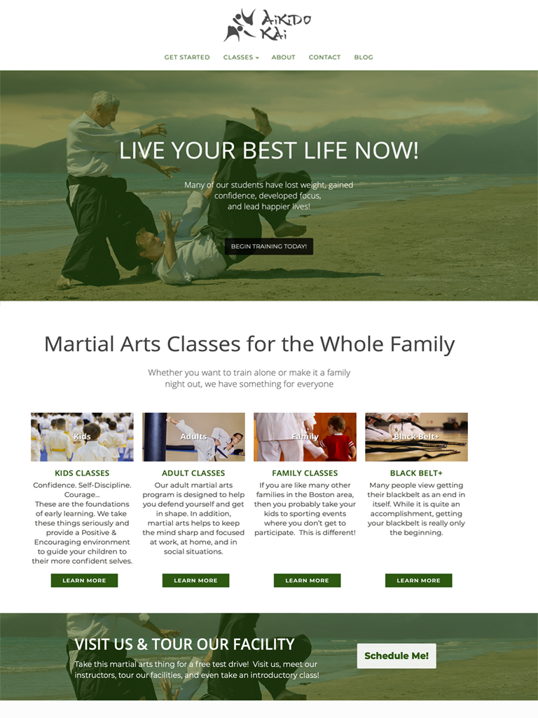 aikido websites