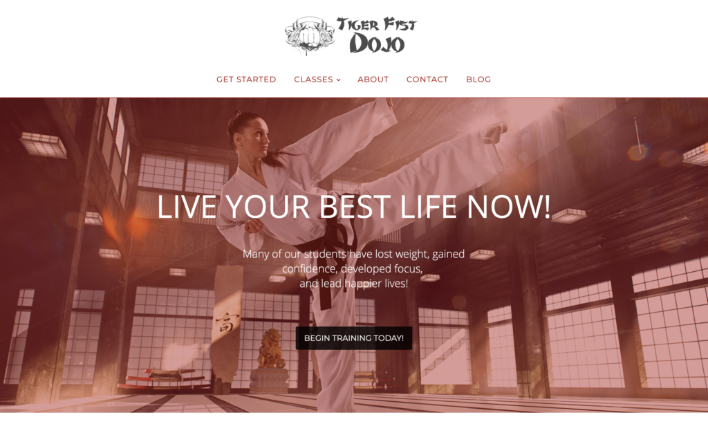 Martial Arts sites by Martial Arts site Design